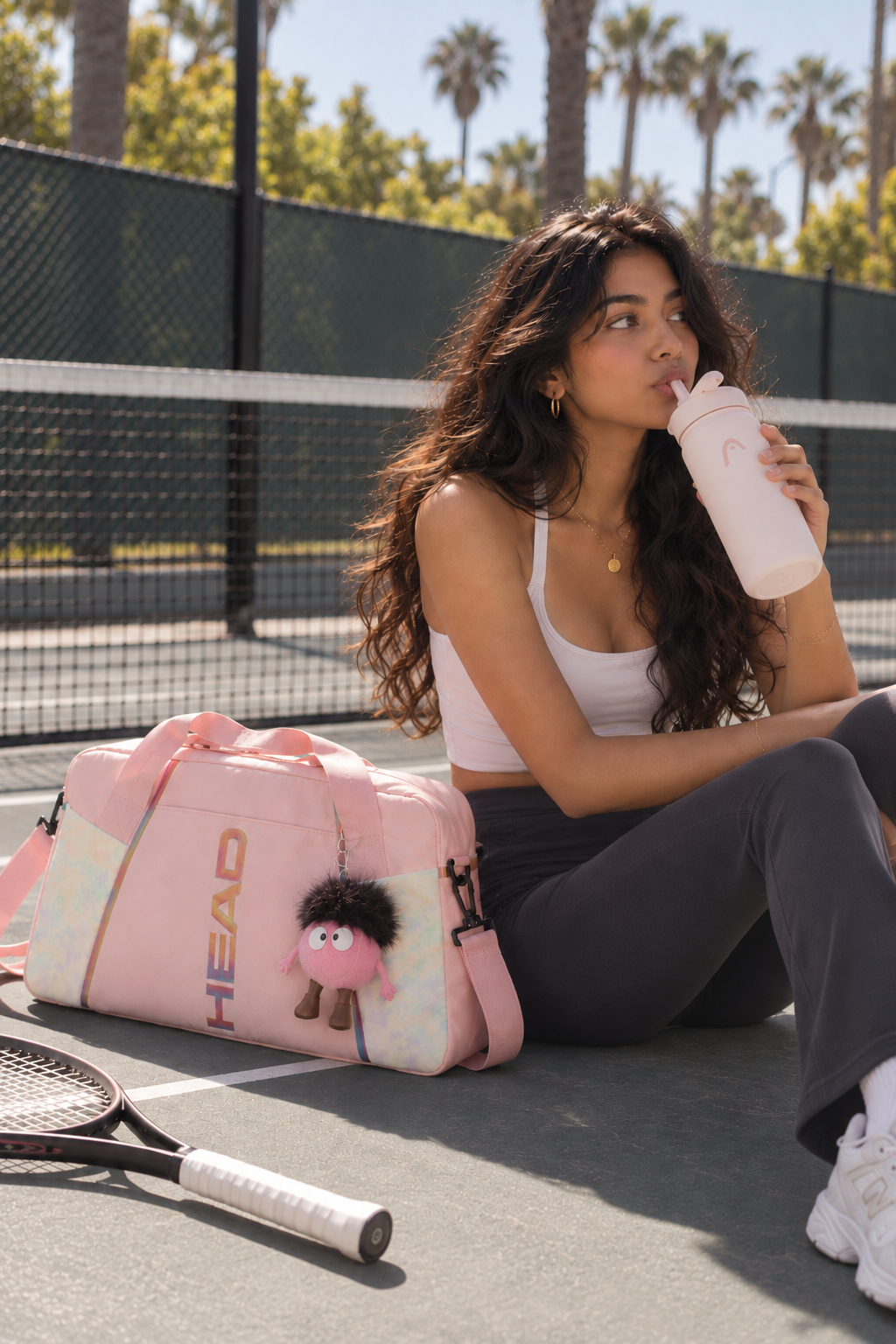 HEAD Gym Bag Dry/Wet Separation Unisex in Pink