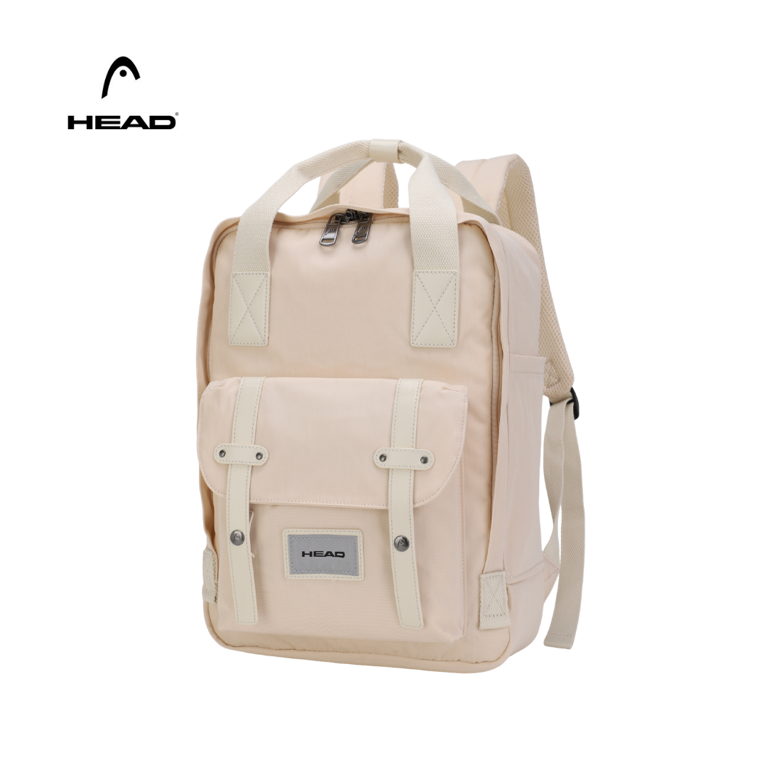 HEAD Travel Laptop Backpack 15.6" Unisex in Cream White